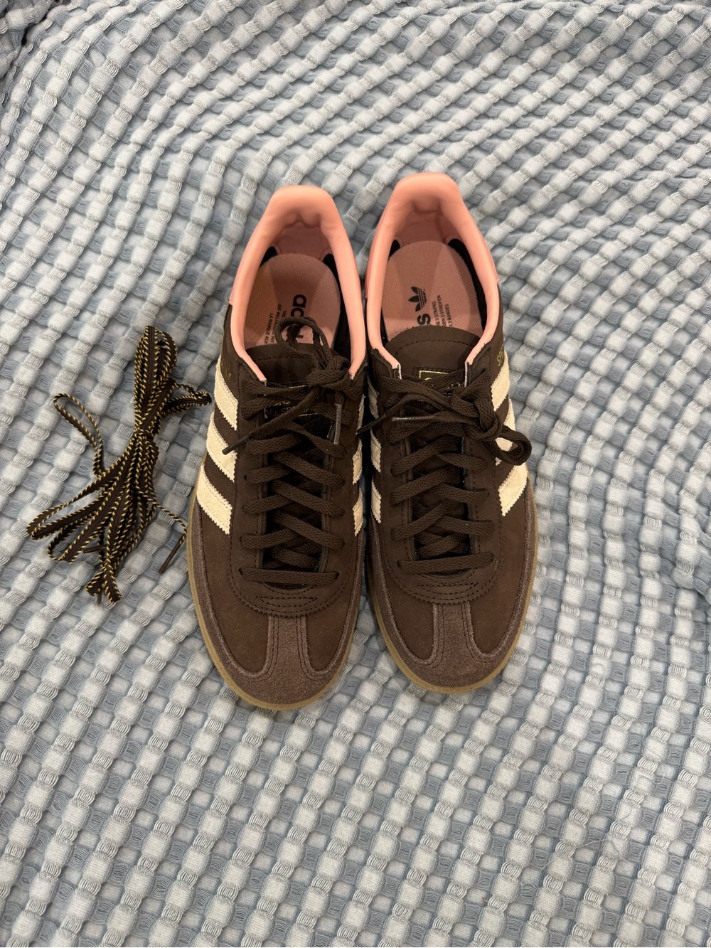 Adidas Women's Brown & Pink Gazelle Spezial Sneakers